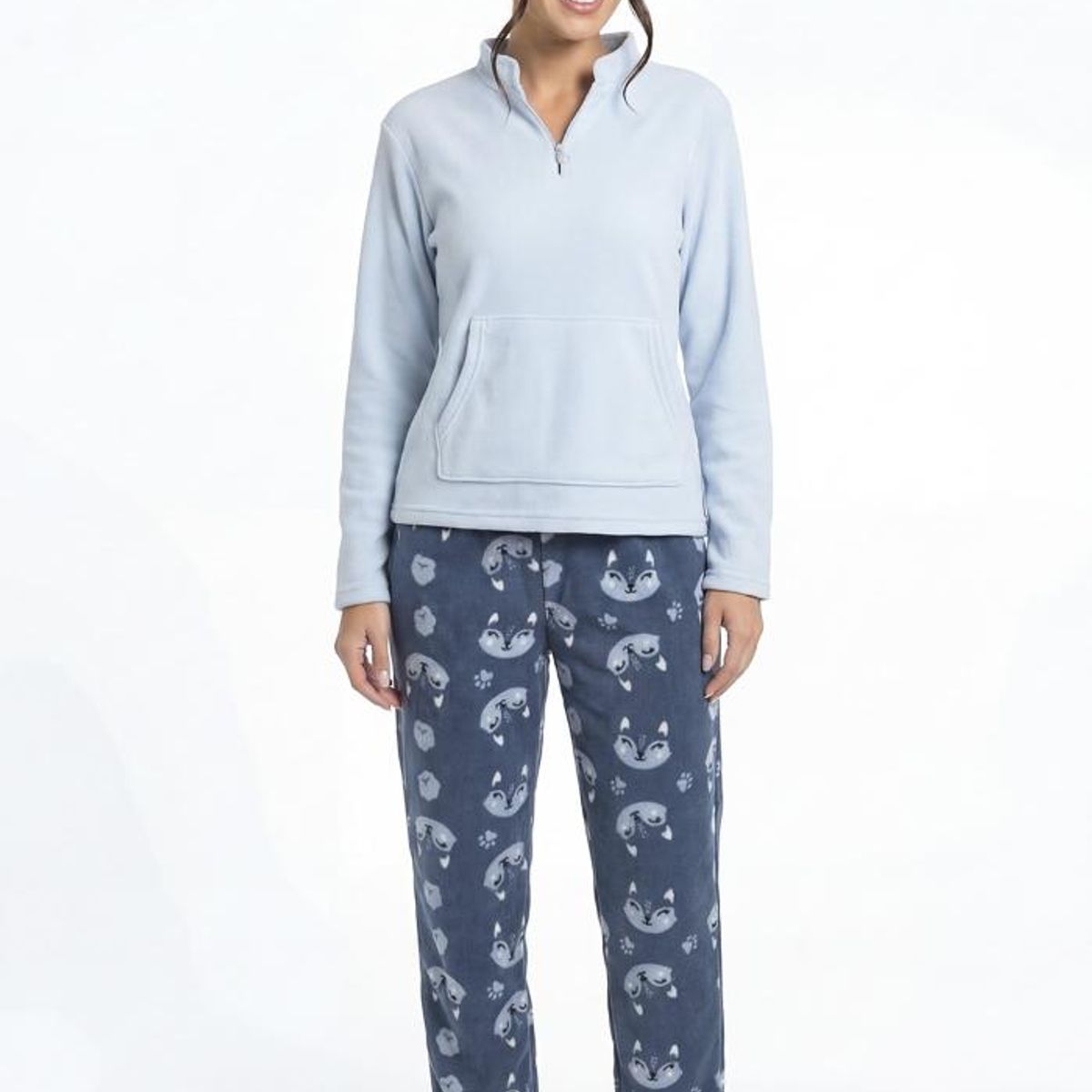 KAYSER - Pijama de mujer Polar 601612M-AZU