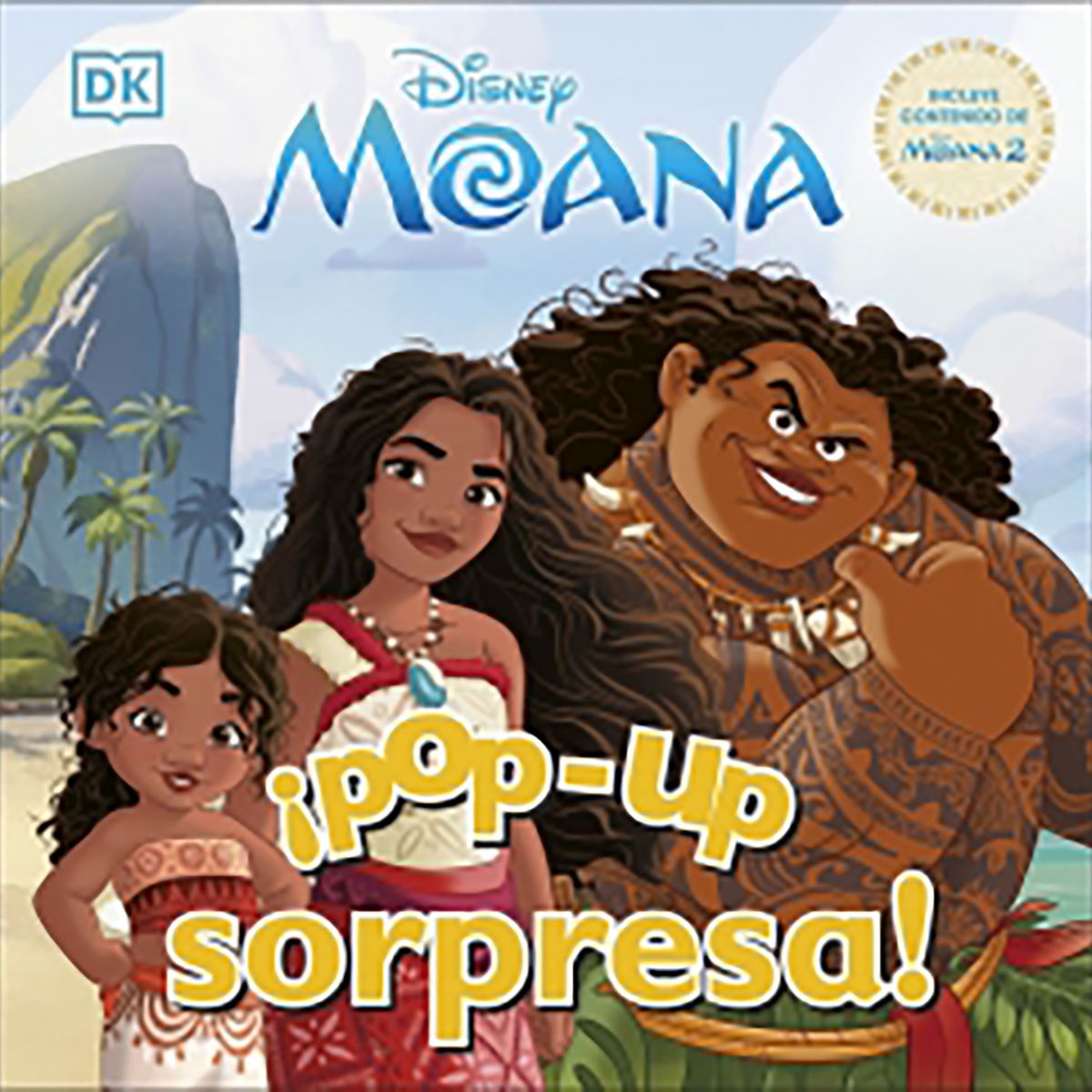 PENGUIN RANDOM HOUSE - Libro Pop-Up Sorpresa! Disney Moana