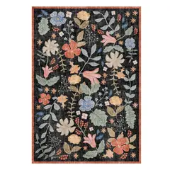 BAZHARS - ALFOMBRA Flores 190X290 CM Bloom Nor H11269 Vin