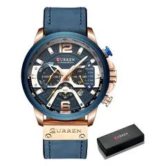 CURREN - Reloj 8329 Hombre Elegante Lujo
