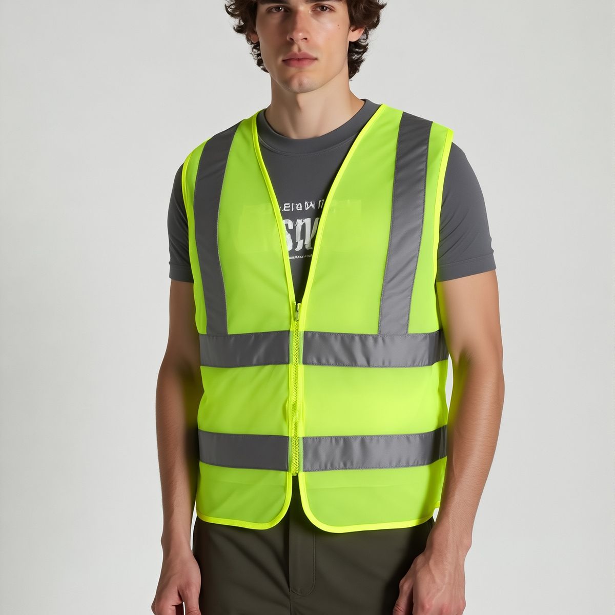 GENERICO - Chaleco Reflectante Amarillo Seguridad