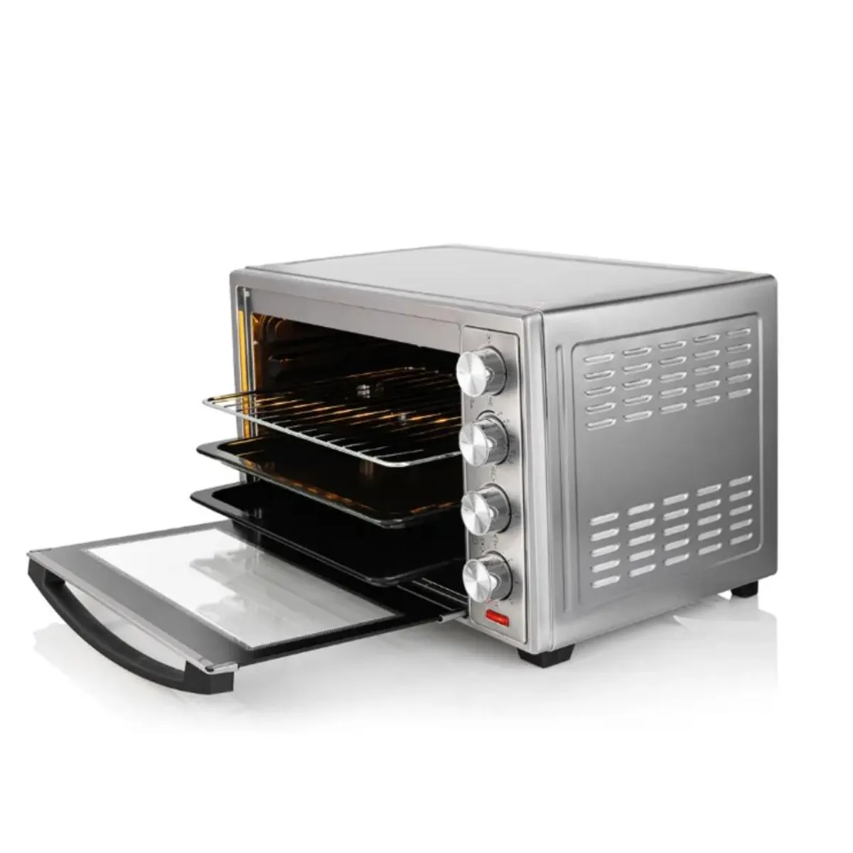 THOMAS - Horno Eléctrico TH-48i 48L 2000W Multifunción Acero Inox