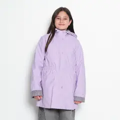 WADOS - CHAQUETA IMPERMEABLE MANGA LARGA CON CAPUCHA NIÑA