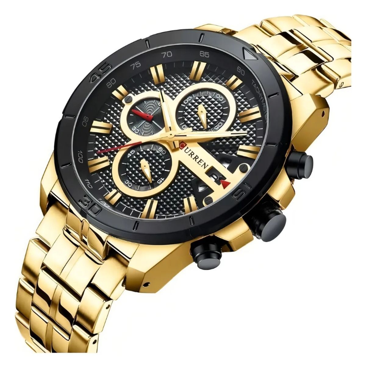 CURREN - Reloj Hombre Curren 8337 Chronograph Elegante + Caja