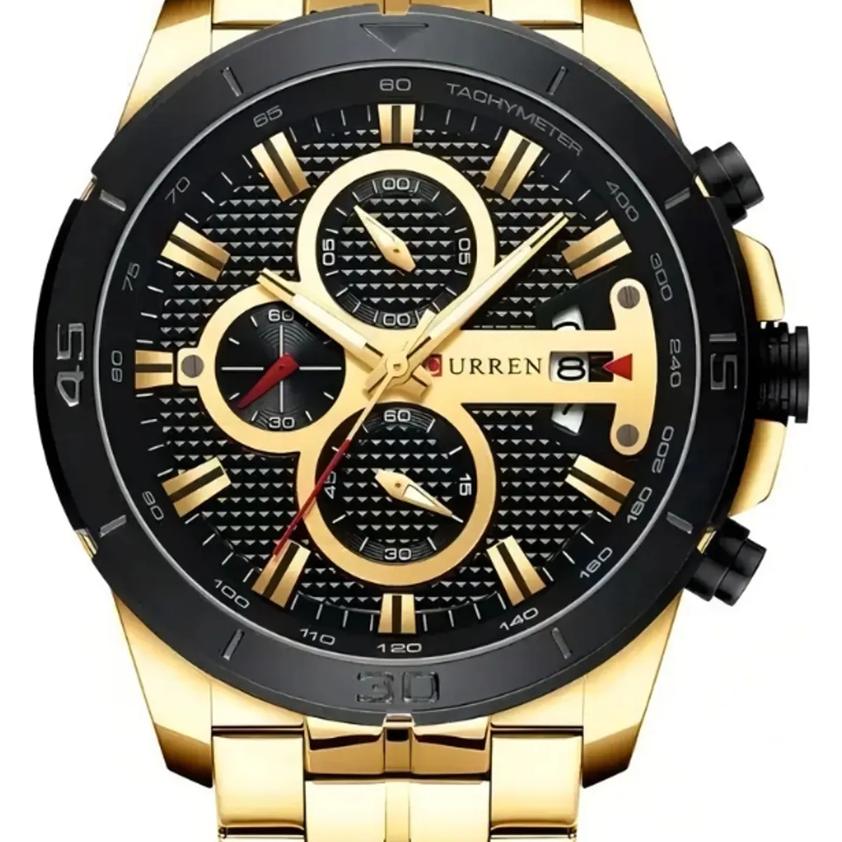 CURREN - Reloj Hombre Curren 8337 Chronograph Elegante + Caja