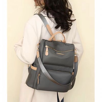 Imagen 2 del producto Mochila Mujer Antirrobo Impermeable Multifuncional Gran Capacidad Diseño Elegante