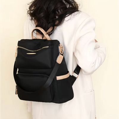 Imagen 2 del producto Mochila Mujer Antirrobo Impermeable Multifuncional Gran Capacidad Diseño Elegante