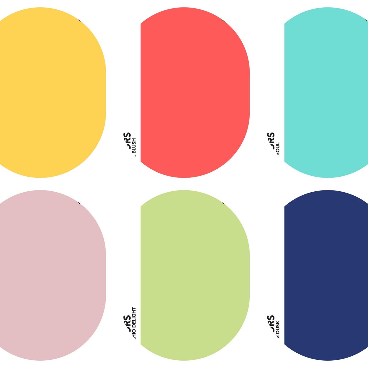 GLAM - Cuaderno Glamtex Univesitario Tapa Extra Dura 100h 7mm Colors 6u