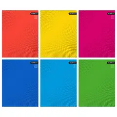 GLAM - Cuaderno Glamtex Tapa Extra Dura 100 Hojas Cuadriculado 7mm 6u