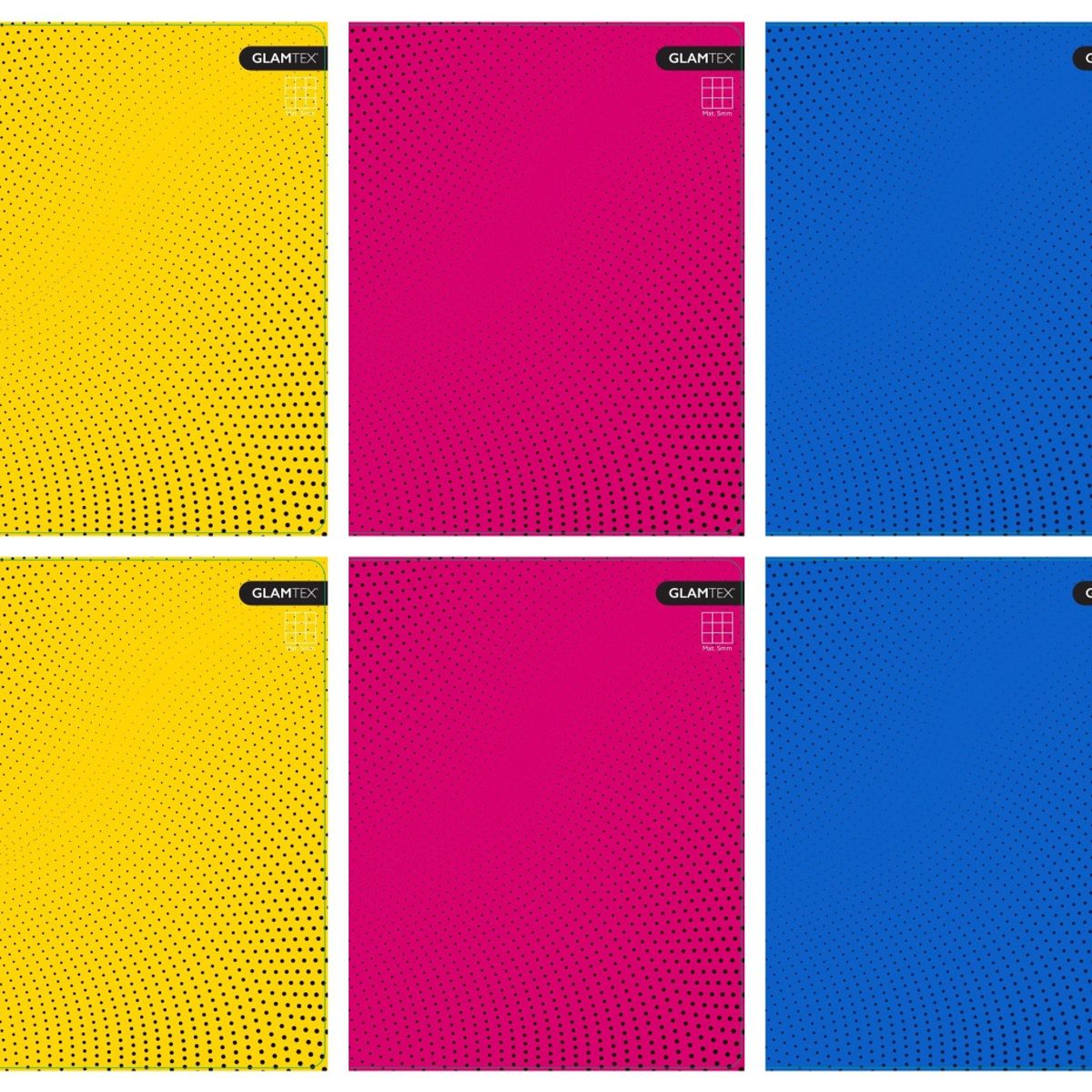GLAM - Cuaderno Glamtex Unives Tapa Dura 100h Composicion Liso 10u