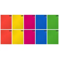 GLAM - Cuaderno Glamtex Unives Tapa Dura 100h Composicion Liso 10u