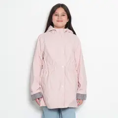 WADOS - CHAQUETA IMPERMEABLE MANGA LARGA CON CAPUCHA NIÑA