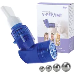 BIGBREATHE - Válvula Ejercitador Muscular Respiratorio V-pep Imt 3 En 1