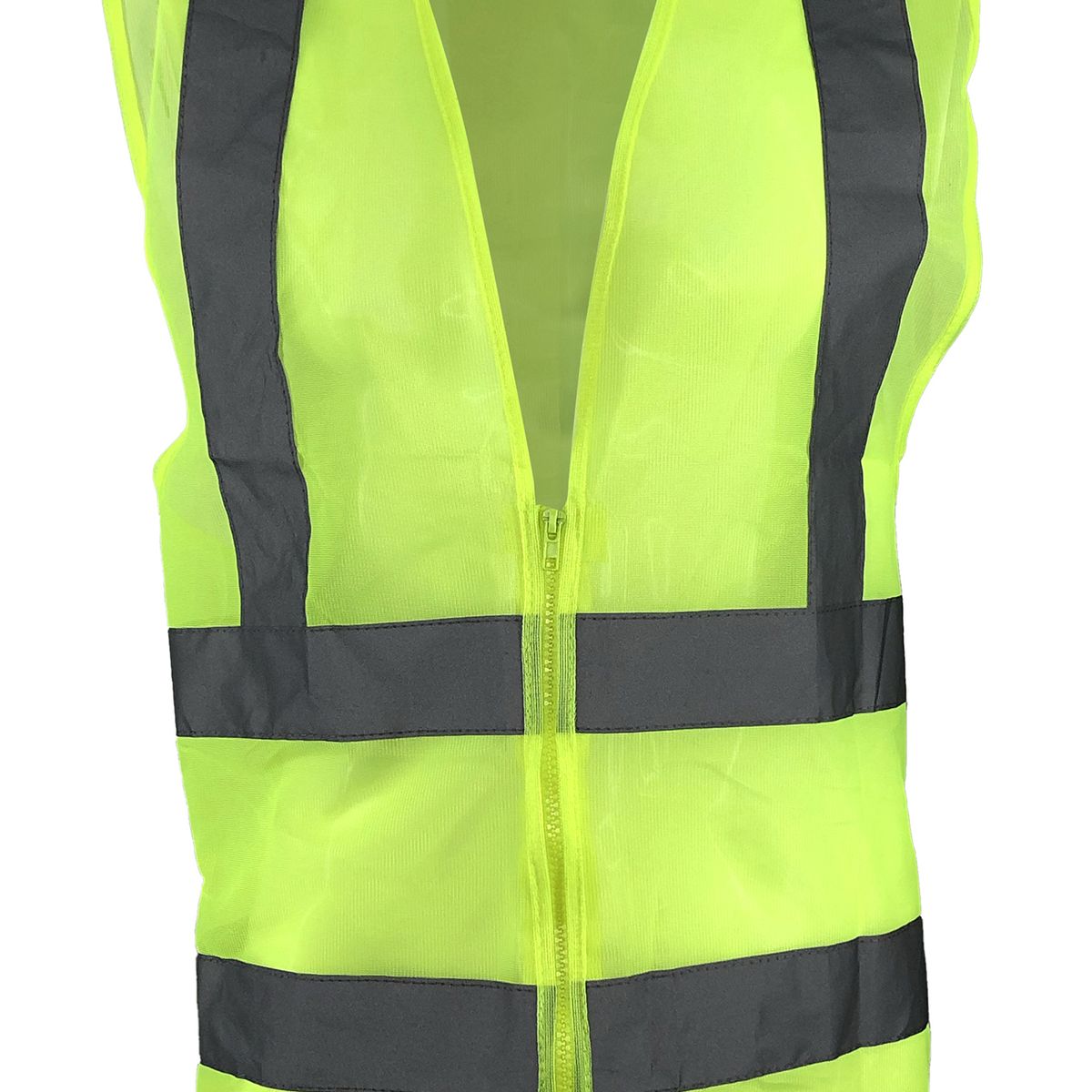 GENERICO - Chaleco Reflectante Amarillo Seguridad - 50 Unidades