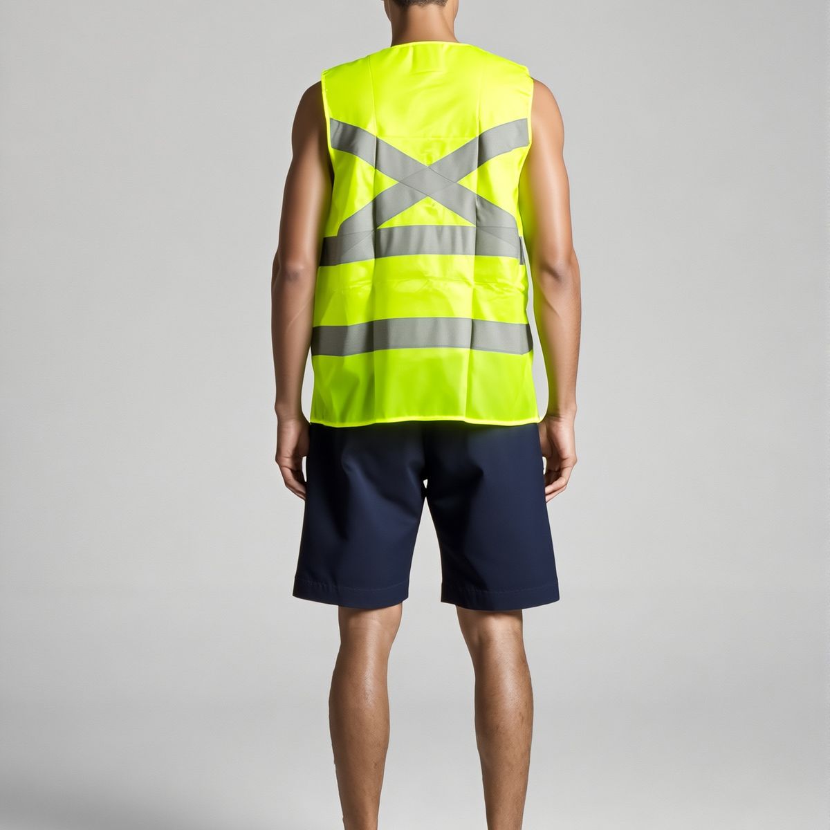 GENERICO - Chaleco Reflectante Amarillo Seguridad - 50 Unidades