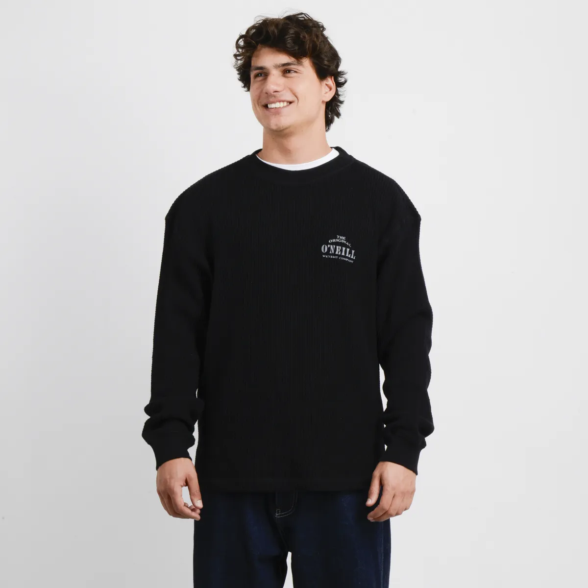 ONEILL - POLERON WAFFLE WEDGES NEGRO