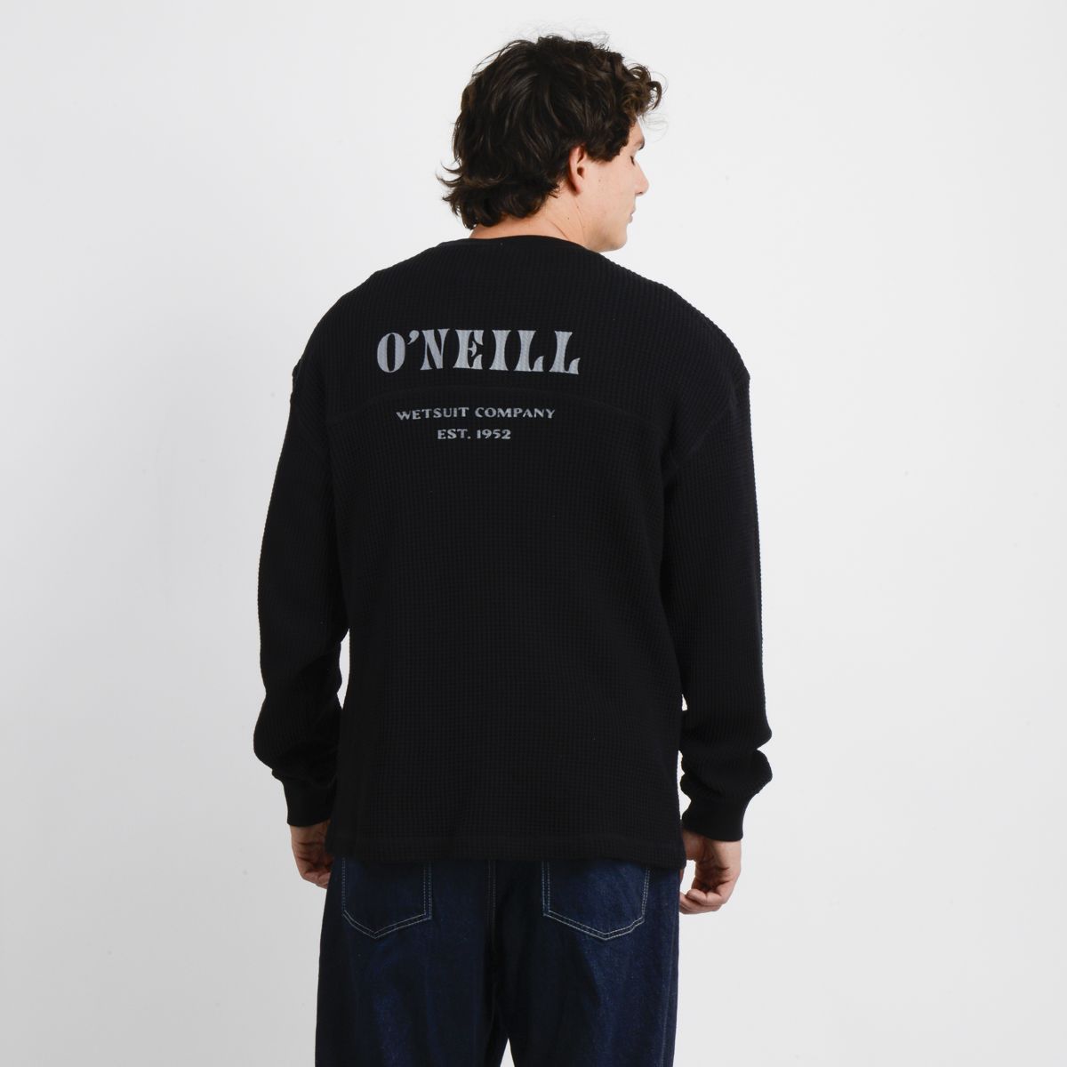 ONEILL - POLERON WAFFLE WEDGES NEGRO