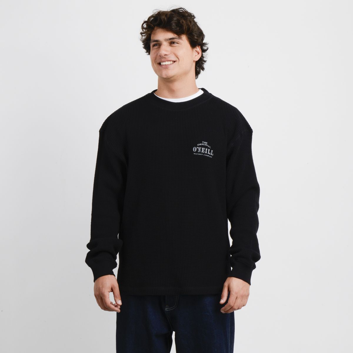 ONEILL - POLERON WAFFLE WEDGES NEGRO