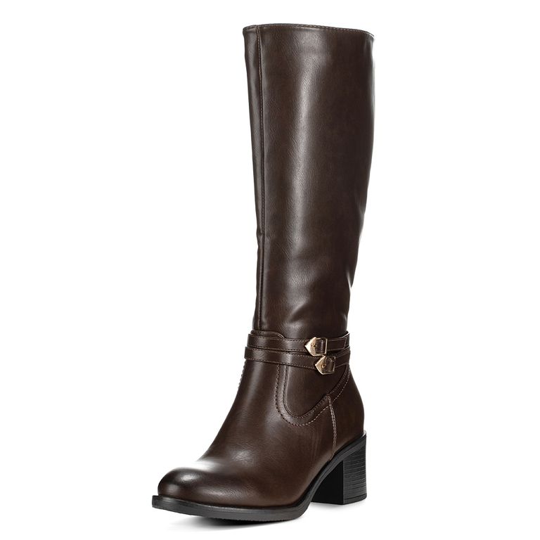 Bota Marron Casual Mujer CZY582