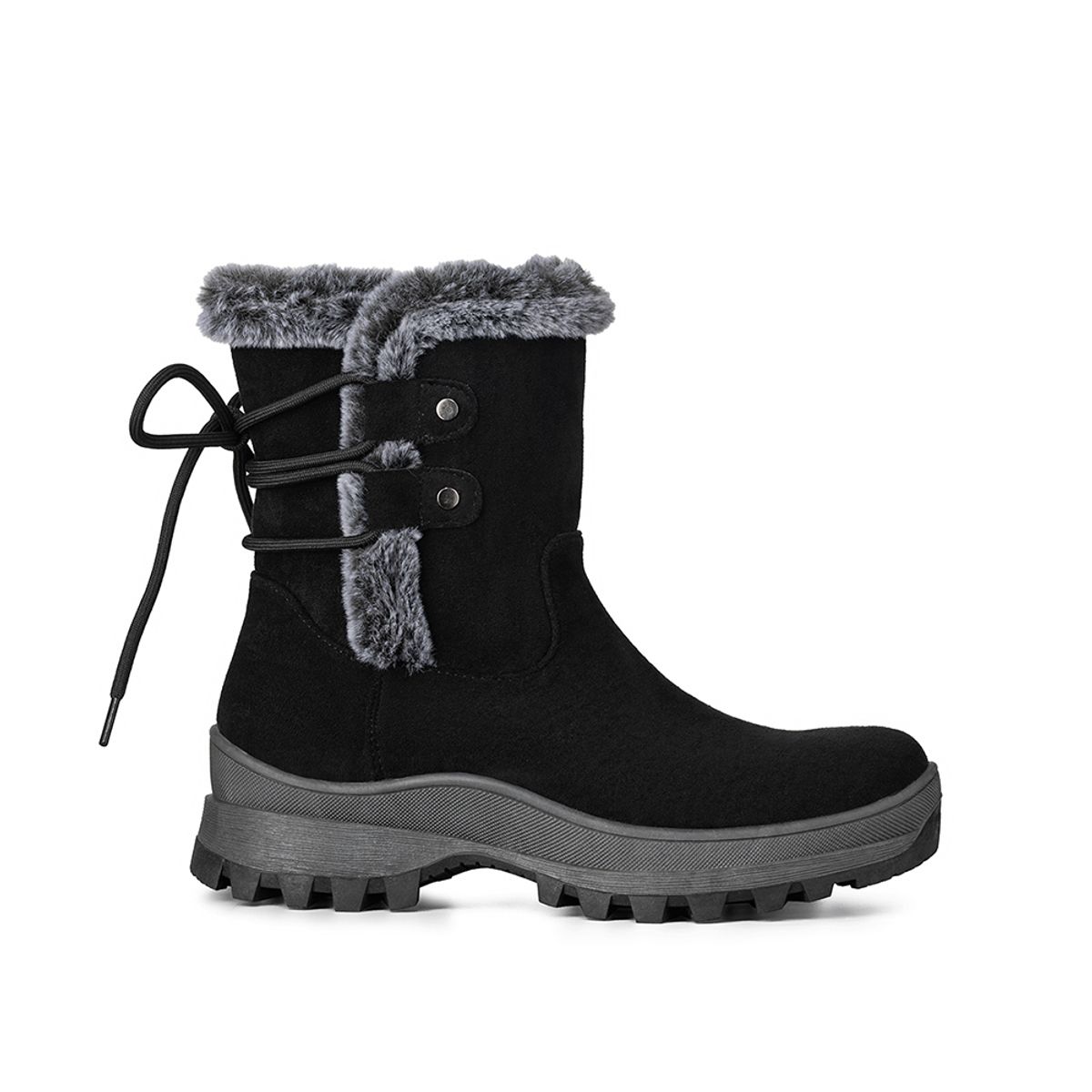 WEIDE - Botin Mujer Casual Con Felpa Plataforma Vintage Weide CZY611