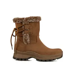 WEIDE - Botin Mujer Casual Con Felpa Plataforma Vintage CZY611