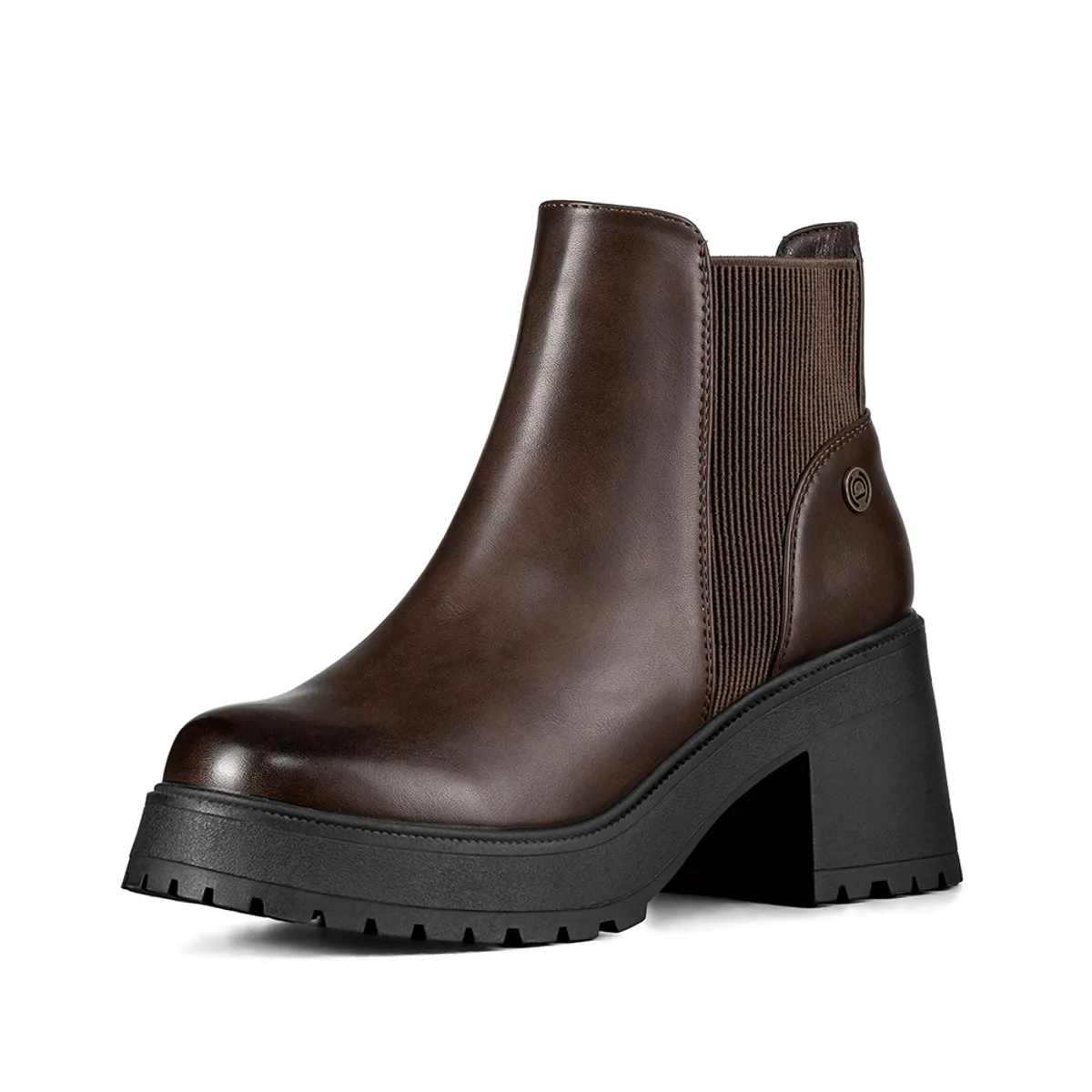 WEIDE - Botin Mujer Casual Eco Cuero Con Felpa Vintage Weide CZY612