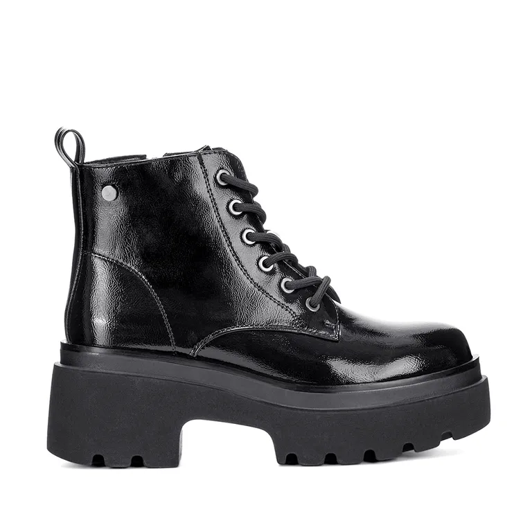 Botin Negro Casual Mujer DH31B