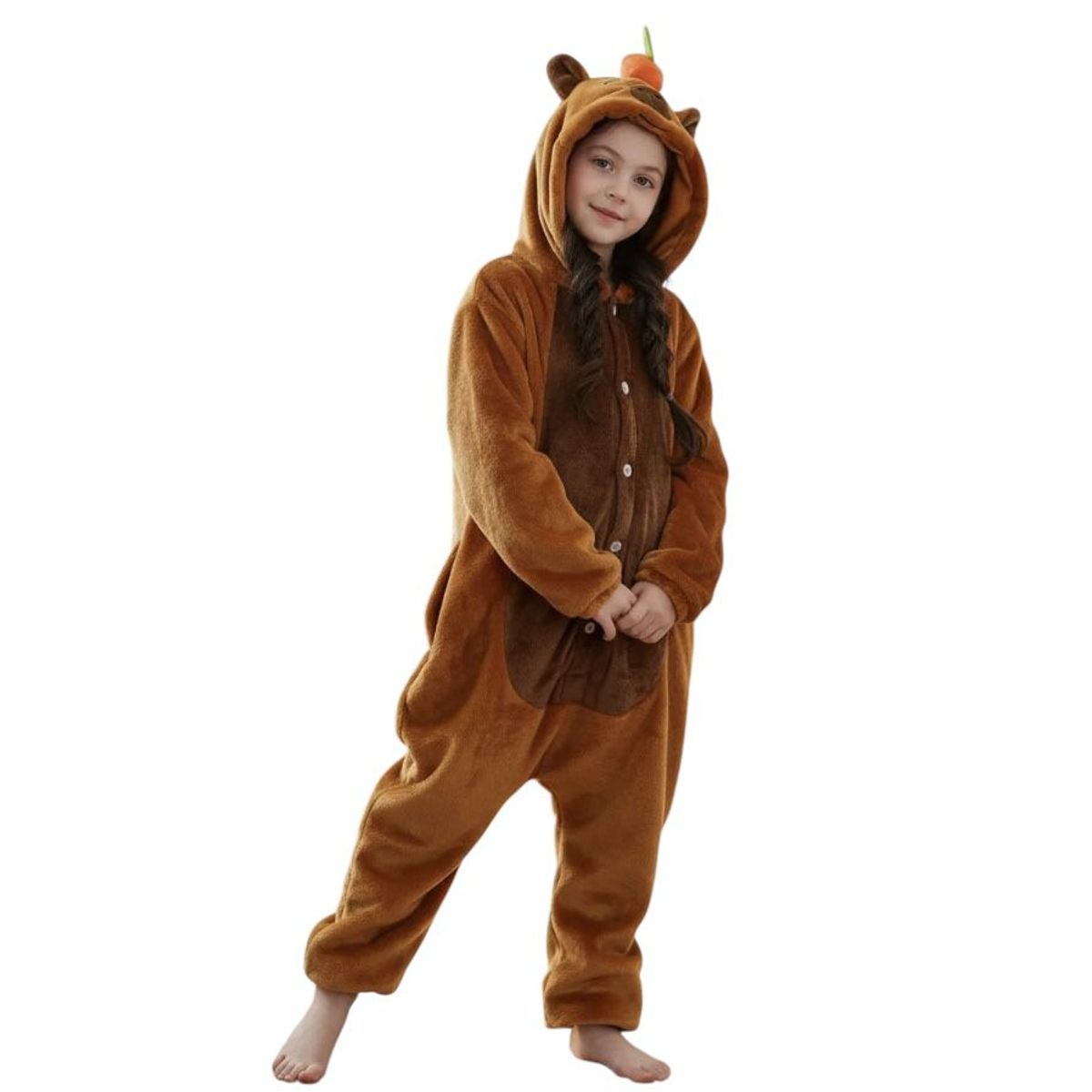 UNO - Pijama Enterito Polar Niño Capibara