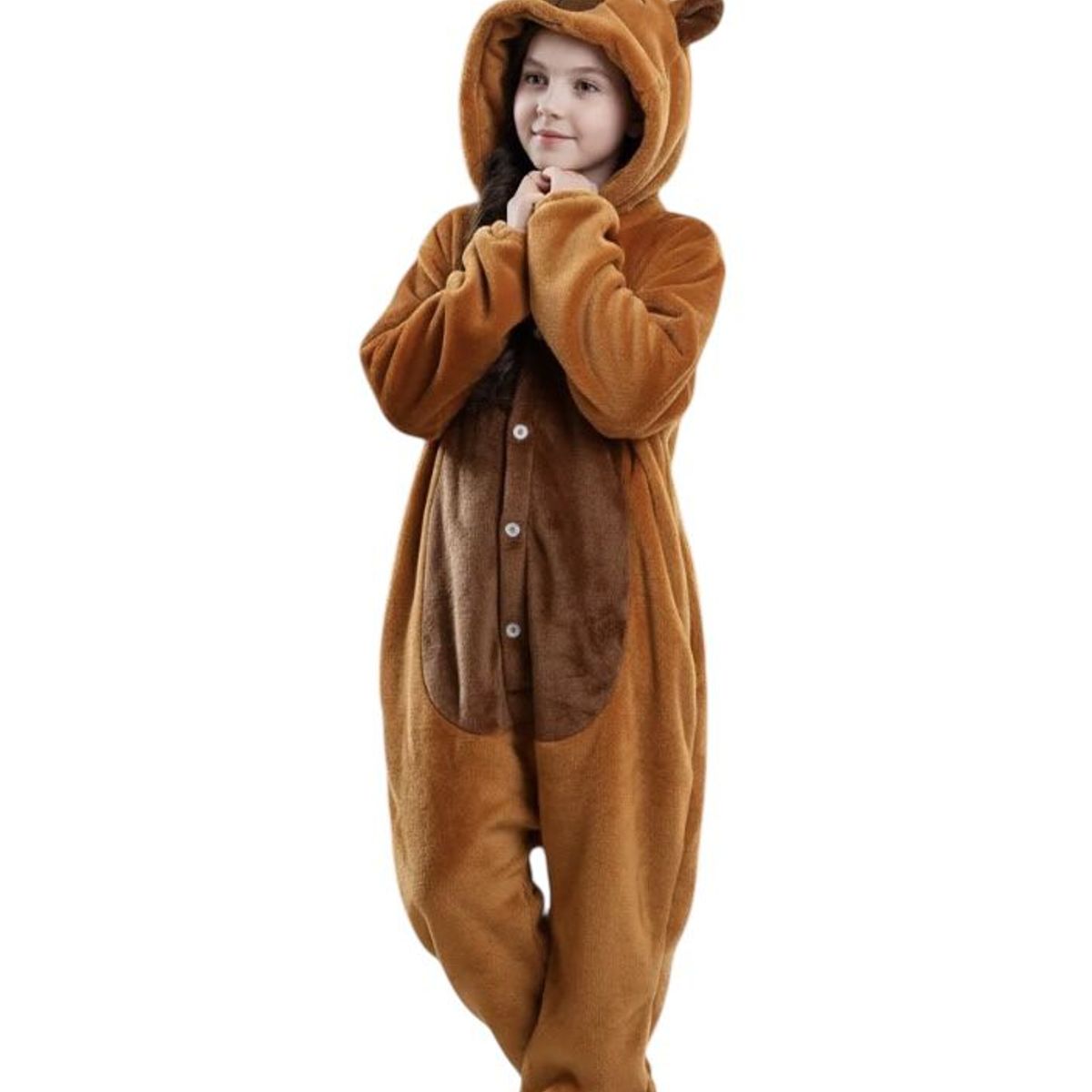 UNO - Pijama Enterito Polar Niño Capibara