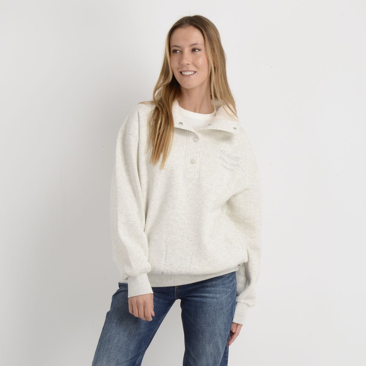 O'NEILL - POLERON HALF GEORGIANA II BEIGE CLARO