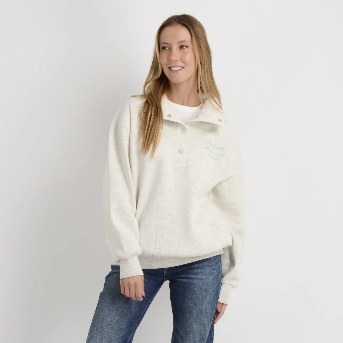 O'NEILL - POLERON HALF GEORGIANA II BEIGE CLARO