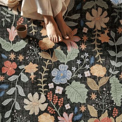 Imagen 2 del producto Alfombra Flores 230X330 cm Bloom Nor H11269 Vin