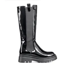 WEIDE - Botas Largas Mujer Eco Cuero Plataforma De Moda DH88