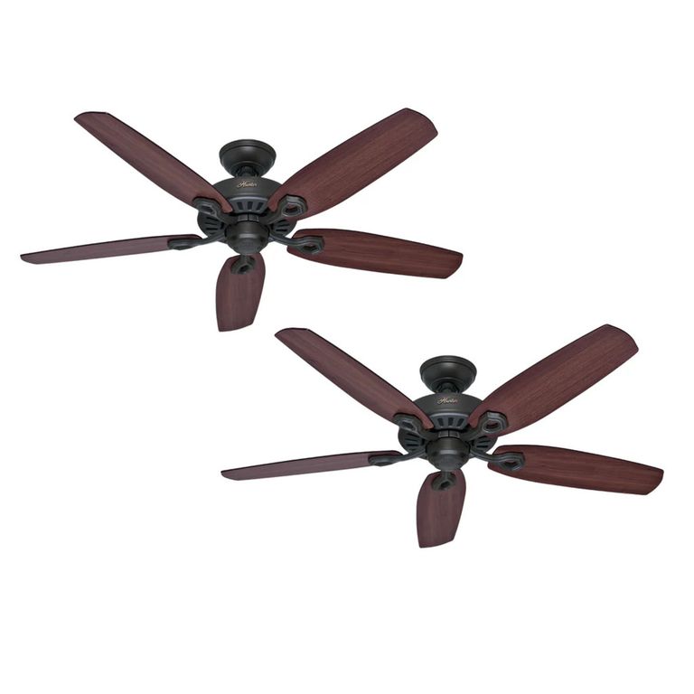 PACK X2 VENTILADOR DE TECHO BUILDER ELITE BRONCE 52