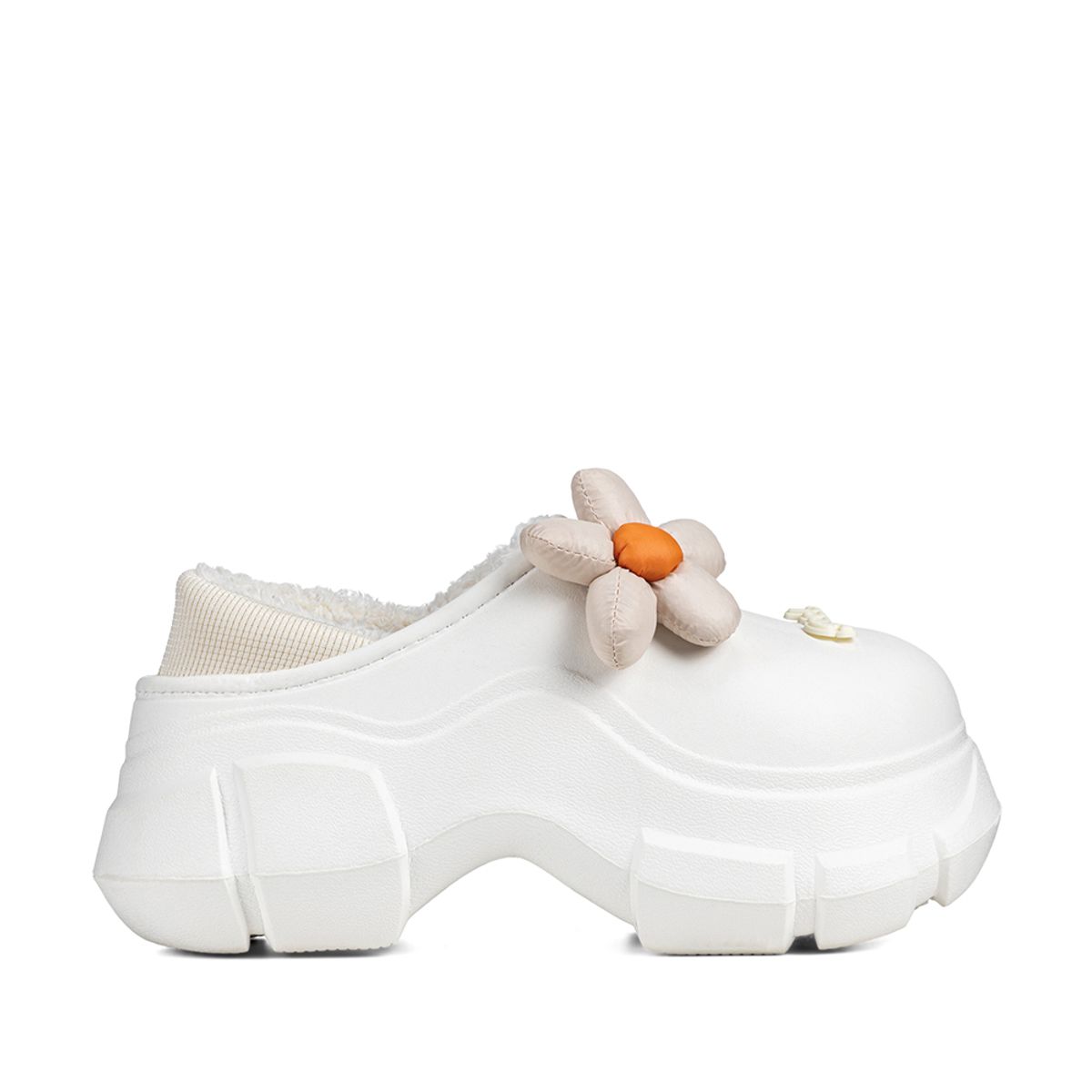 WEIDE - Zueco Blanco Casual Mujer Weide GH120