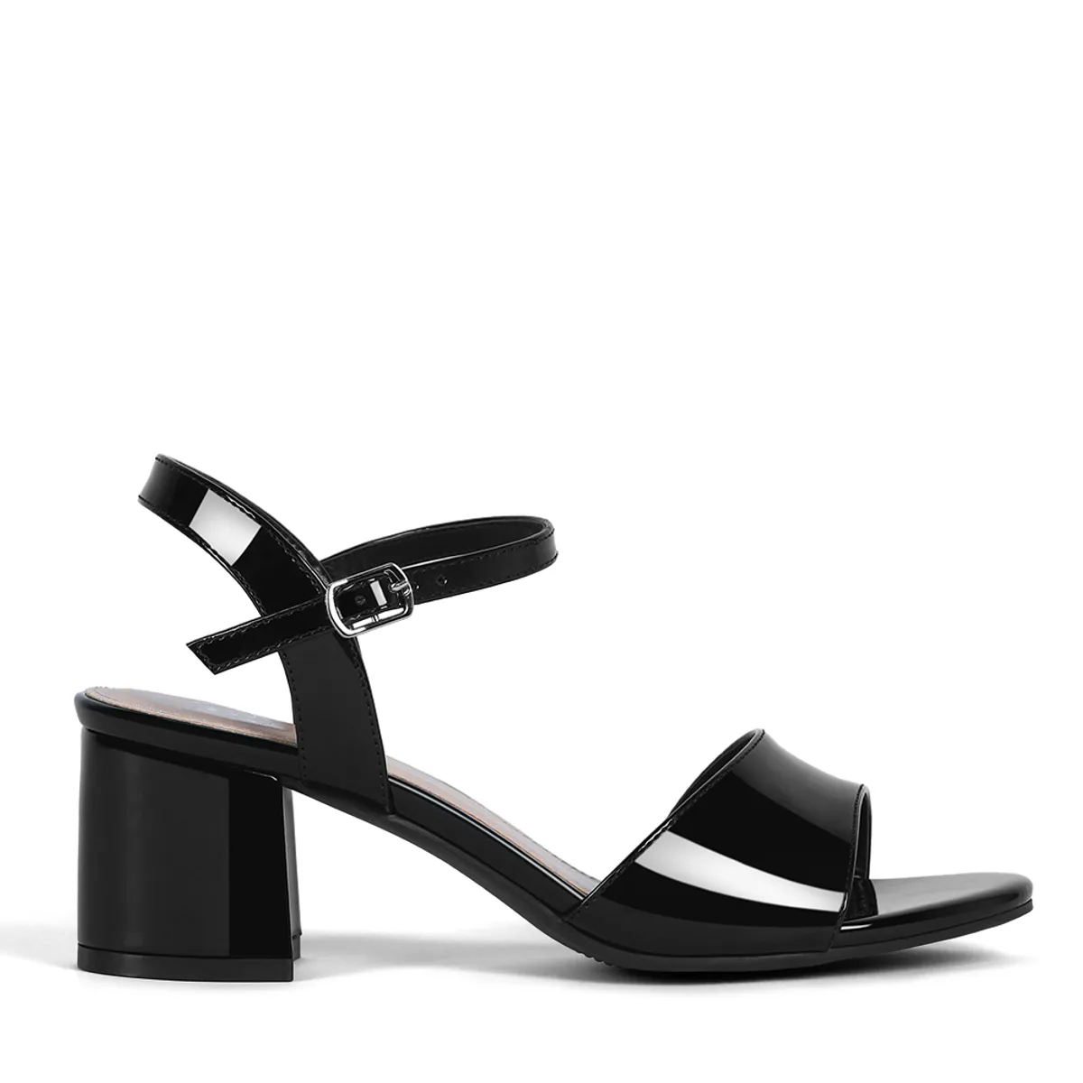 WEIDE - Sandalia Casual Taco Negra Mujer Weide GH64