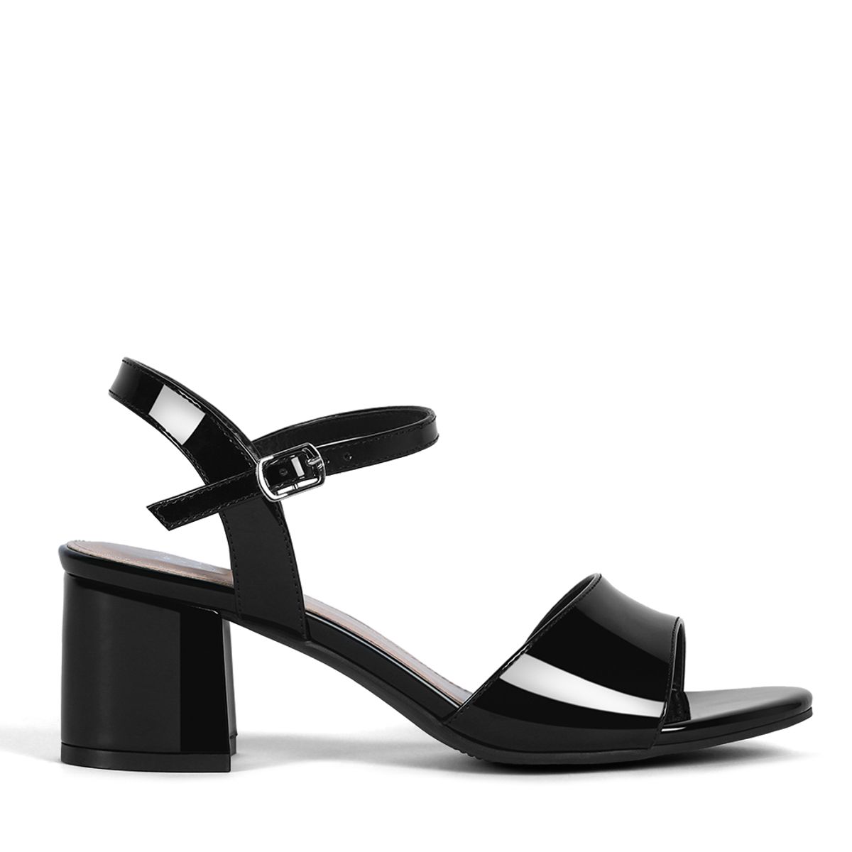 WEIDE - Sandalia Casual Taco Negra Mujer Weide GH64
