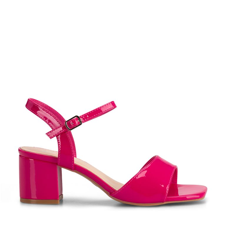 Sandalia Casual Taco Durazno Mujer GH79