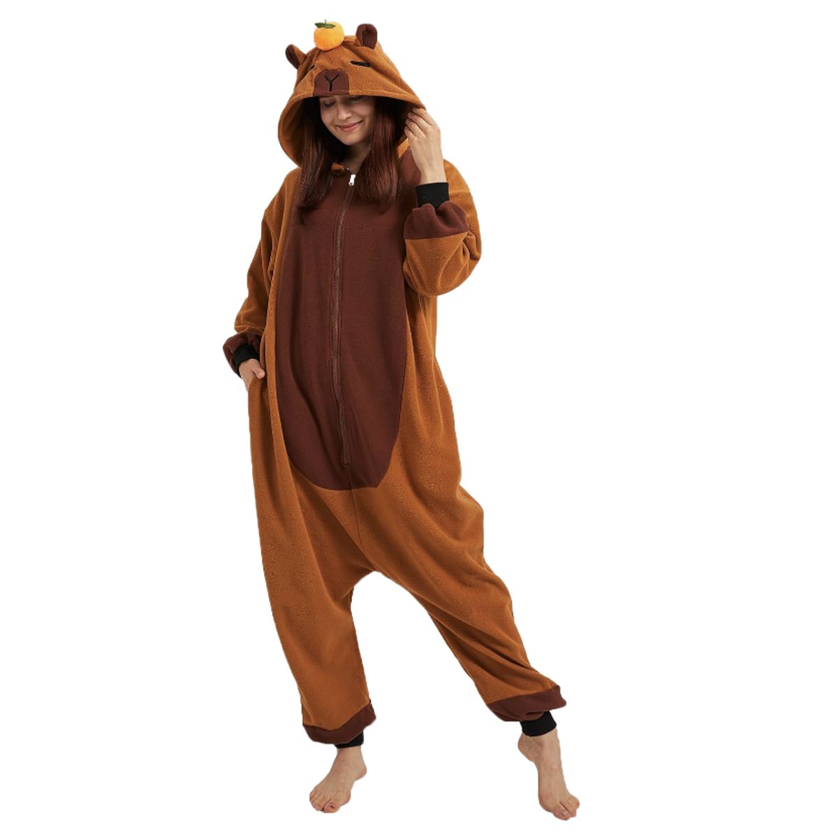 UNO - Pijama Animales Capibara Kigurumi Polar Enterito