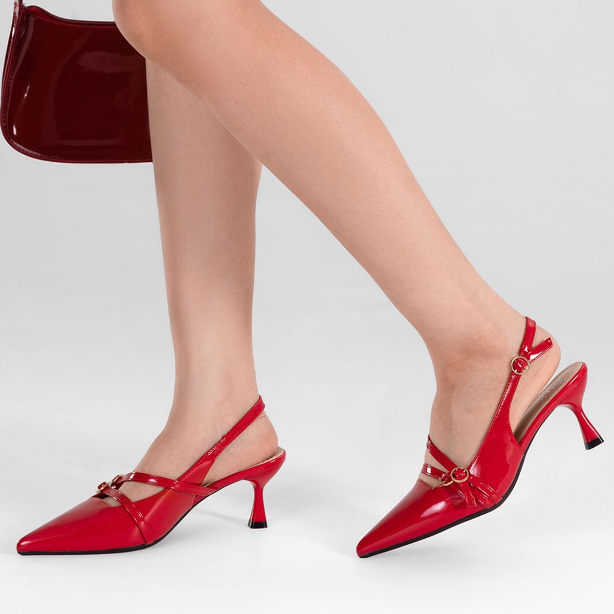 WEIDE - Zapato Talón Descubierto Formal Mujer Weide GHE101