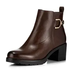 WEIDE - Botin Marron Casual Mujer QBM05