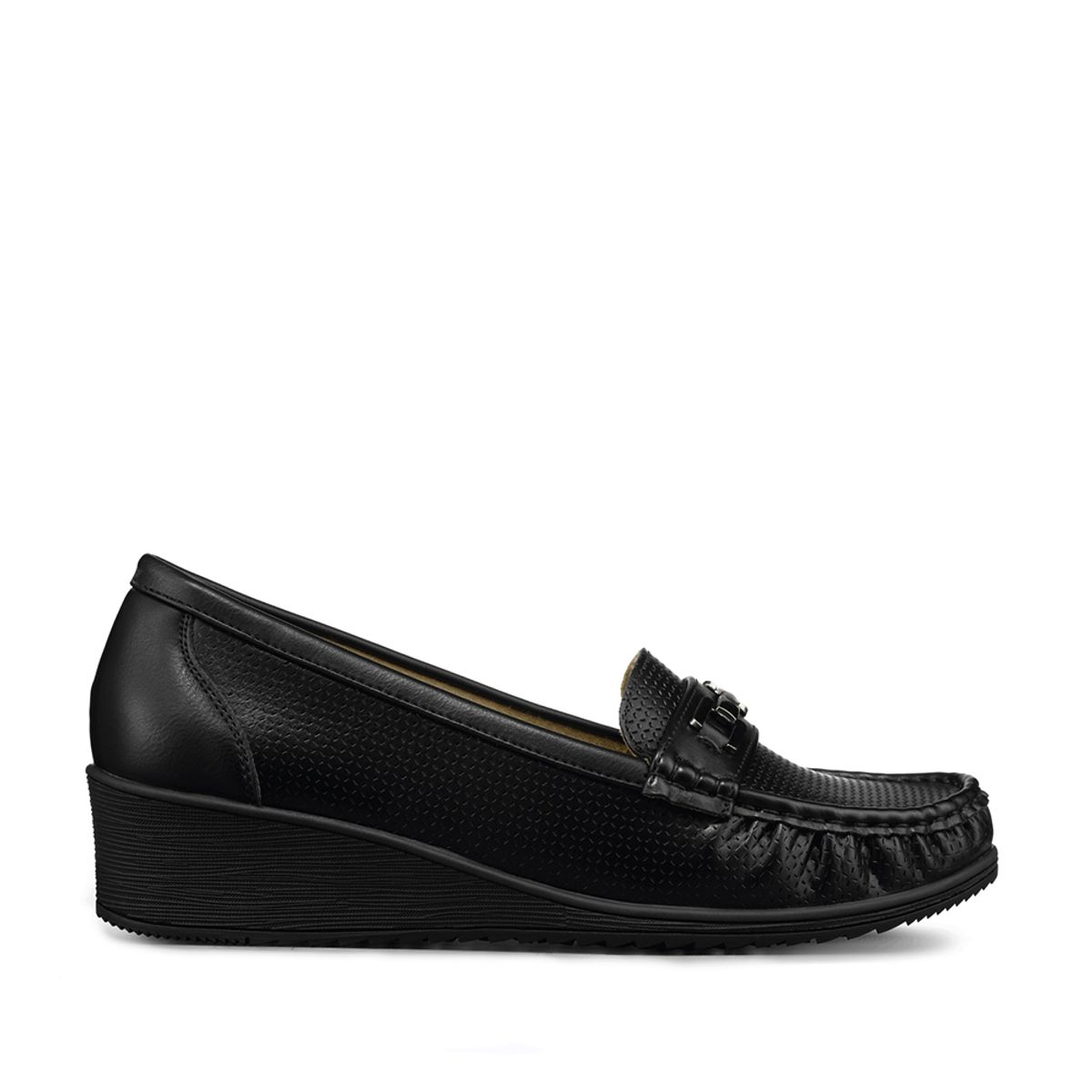 WEIDE - Mocasin Tacon Cu?a Clásico Cómodo Casual Mujer Weide JS80