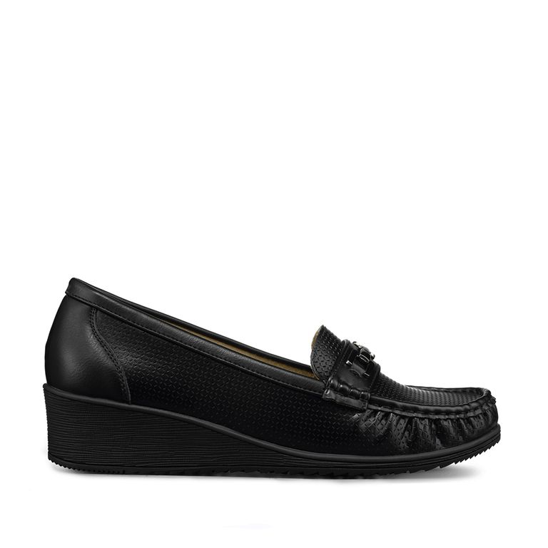 Mocasin Tacon Cu?a Clásico Cómodo Casual Mujer JS80