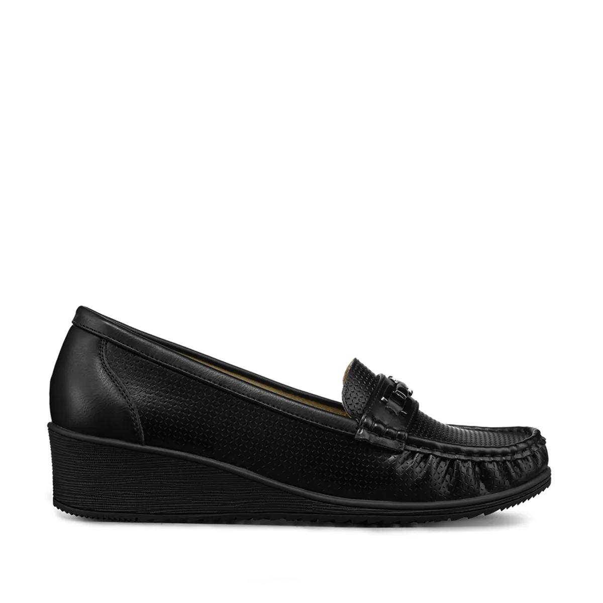 WEIDE - Mocasin Tacon Cu?a Clásico Cómodo Casual Mujer Weide JS80