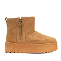 WEIDE - Botin Camel Casual Mujer LT121