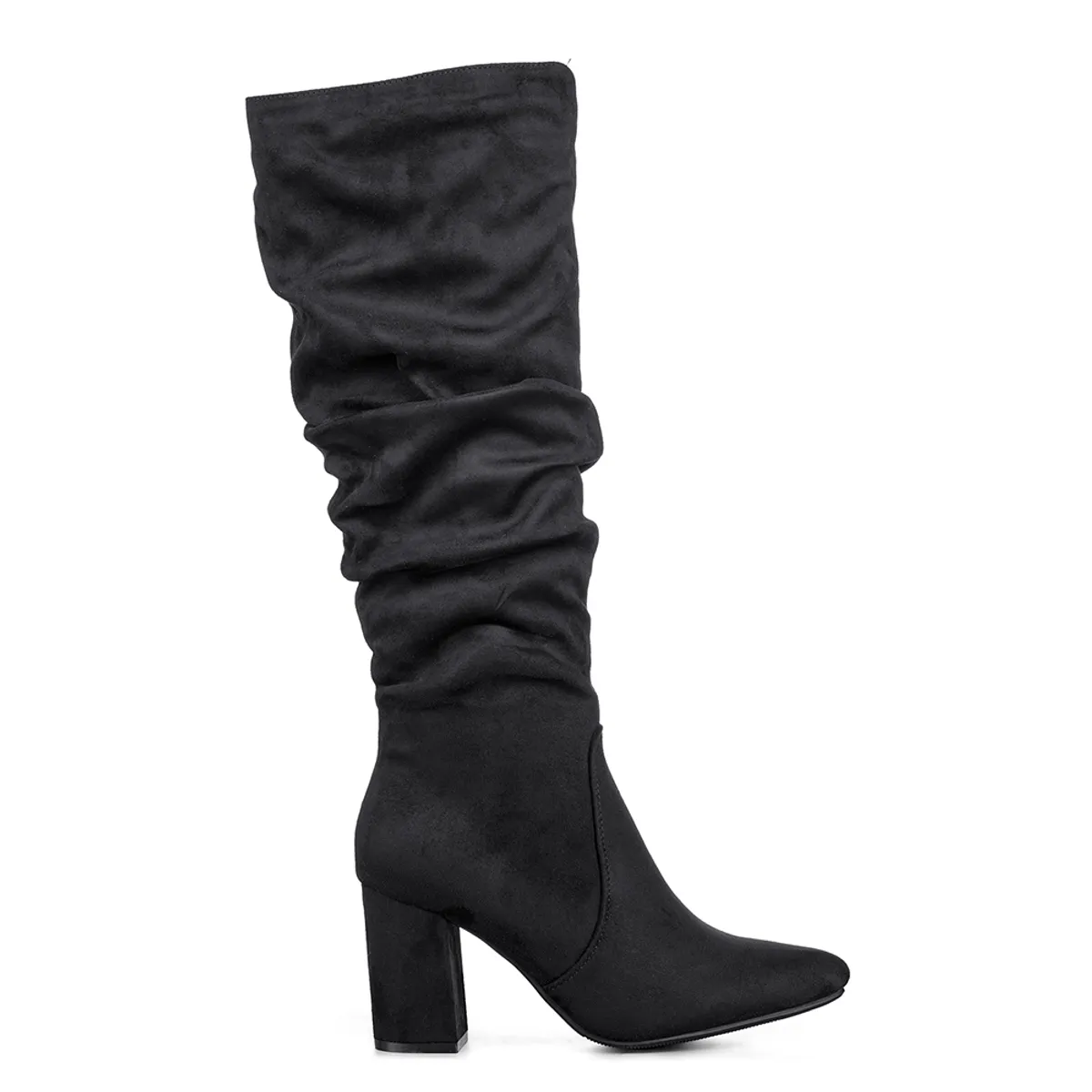 WEIDE - Botas Largas Mujer Casual Gamuza Tacon Grueso Weide HX512