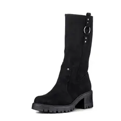 WEIDE - Botas Largas Casual De Gamuza Vintage Mujer HX513