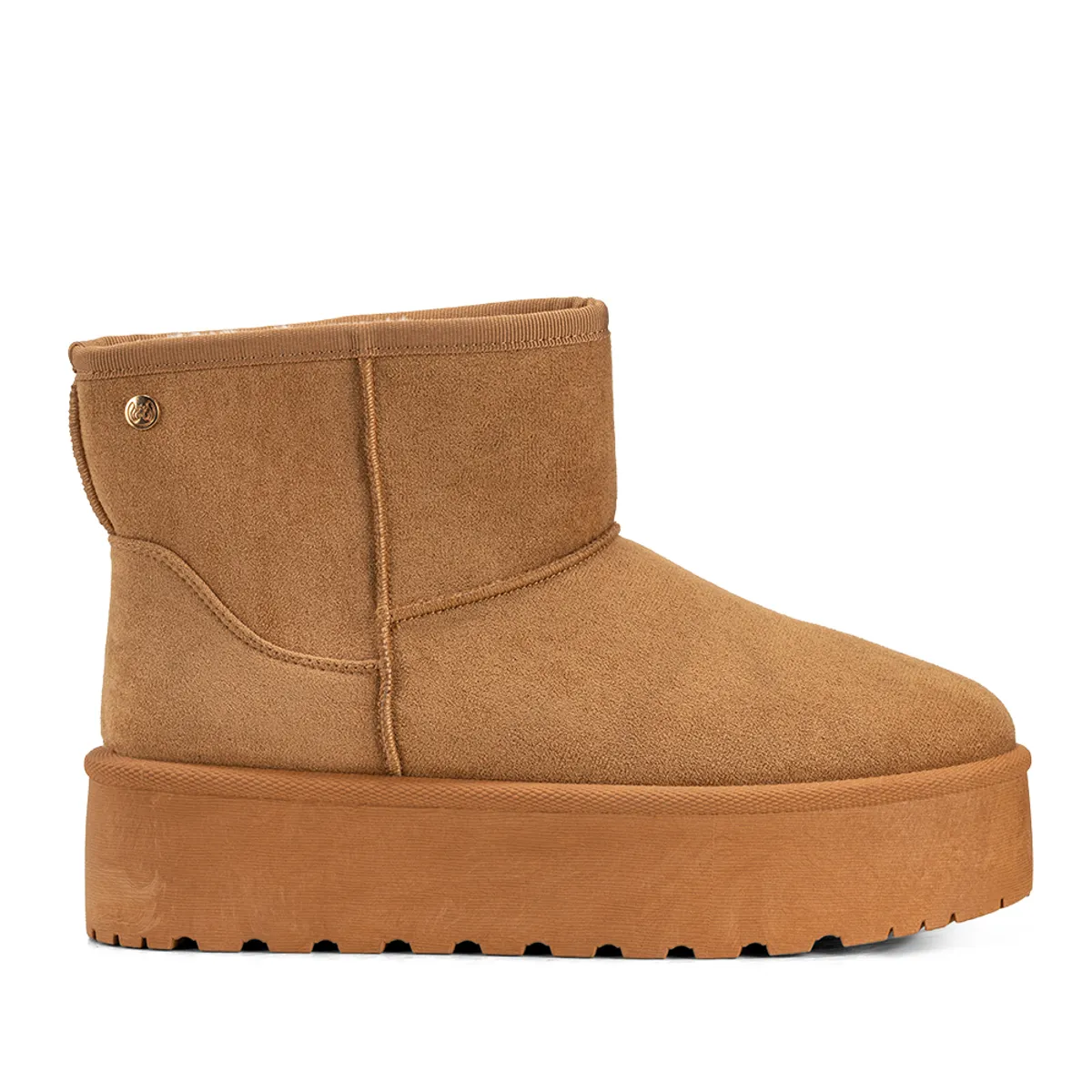 WEIDE - Botin Camel Casual Mujer Weide LT122
