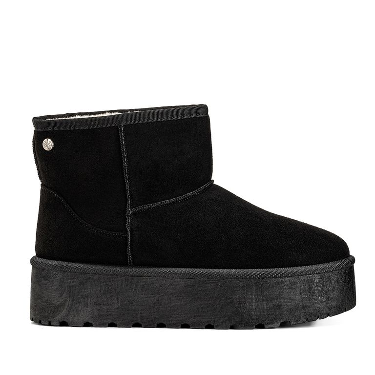 Botin Negro Casual Mujer LT122