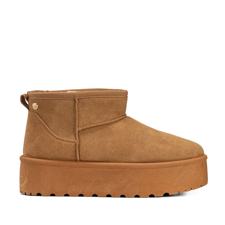 Botin Camel Casual Mujer LT123